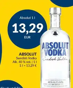 Nielsen's Discount ABSOLUT tilbud