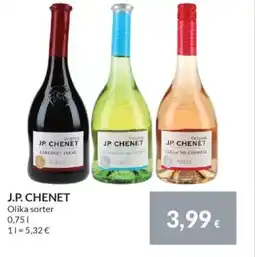 Nielsen's Discount J.P. CHENET tilbud