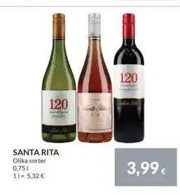 Nielsen's Discount SANTA RITA tilbud