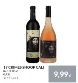 Nielsen's Discount 19 CRIMES SNOOP CALI tilbud
