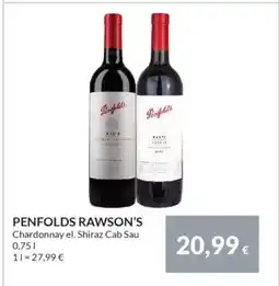 Nielsen's Discount PENFOLDS RAWSON'S tilbud