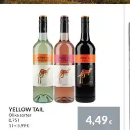 Nielsen's Discount YELLOW TAIL tilbud