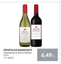 Nielsen's Discount PENFOLDS RAWSON'S tilbud