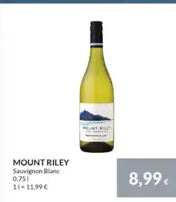 Nielsen's Discount MOUNT RILEY Sauvignon Blanc tilbud