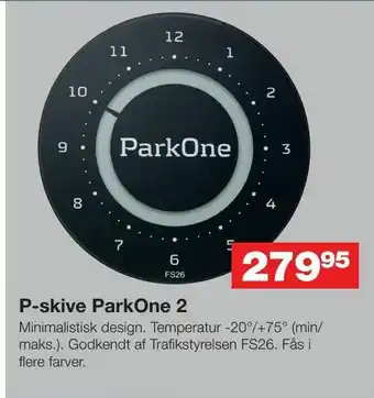 P-skive ParkOne 2
