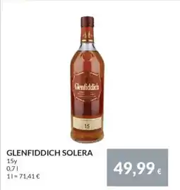 Nielsen's Discount GLENFIDDICH SOLERA tilbud