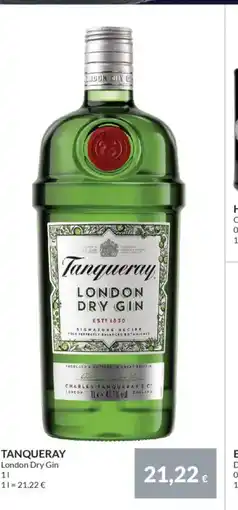 Nielsen's Discount TANQUERAY London Dry Gin tilbud