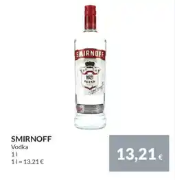 Nielsen's Discount SMIRNOFF Vodka tilbud