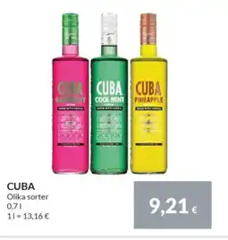 Nielsen's Discount CUBA tilbud