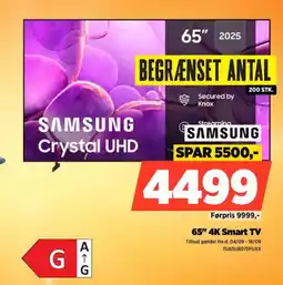 Power SAMSUNG 65" 4K Smart TV tilbud