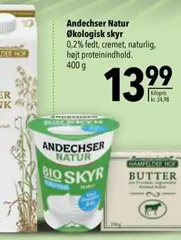 Citti Andechser Natur Økologisk skyr, DKK 13.99 tilbud