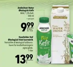 Citti Hamfelder Hof Økologisk frisk havredrik, DKK 13.99 tilbud