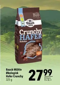 Citti Bauck Mühle Økologisk Hafer Crunchy, DKK 27.99 tilbud