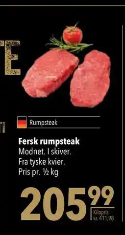 Citti Fersk rumpsteak, DKK 205.99 tilbud