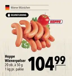 Citti Hoppe Wienerpølser, DKK 104.99 tilbud