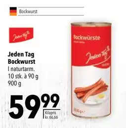 Citti Jeden Tag Bockwurst, DKK 59.99 tilbud
