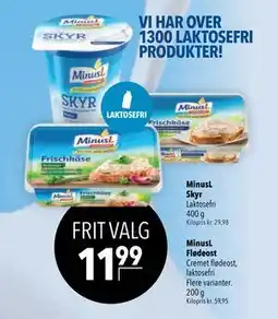 Citti MinusL Flødeost, DKK 11.99 tilbud