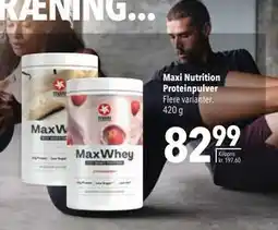 Citti Maxi Nutrition Proteinpulver, DKK 82.99 tilbud