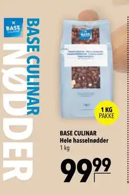 Citti BASE CULINAR Hele hasselnødder, DKK 99.99 tilbud