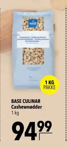 Citti BASE CULINAR Cashewnødder, DKK 94.99 tilbud