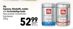 Citti illy Espresso, filterkaffe, mokka eller fra forskellige lande, DKK 52.99 tilbud