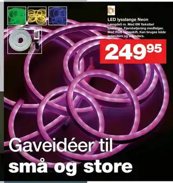 LED lysslange Neon