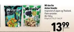 Citti Mi-tsu-ba Asian Snacks, DKK 13.99 tilbud