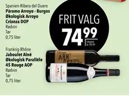 Citti Jaboulet Aîné Økologisk Paralléle 45 Rouge AOP, DKK 74.99 tilbud