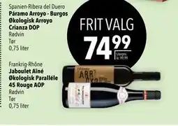Citti Páramo Arroyo - Burgos. Økologisk Arroyo Crianza DOP, DKK 74.99 tilbud
