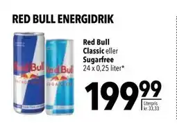 Citti RED BULL ENERGIDRIK, DKK 199.99 tilbud