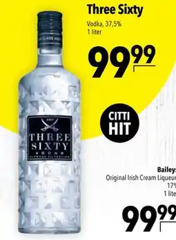 Citti Three Sixty, DKK 99.99 tilbud