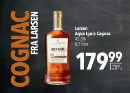 Citti Larsen Aqua Ignis Cognac, DKK 179.99 tilbud