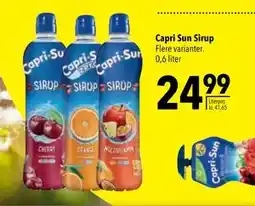 Citti Capri Sun Sirup, DKK 24.99 tilbud