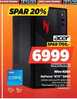Power Nitro N200 GeForce RTX™ 5060 tilbud
