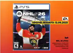 Power Spil NHL 26 (PS5) tilbud