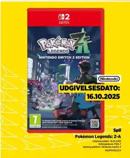Power Spil Pokémon Legends: Z-A tilbud