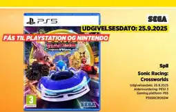 Power Spil Sonic Racing: Crossworlds tilbud