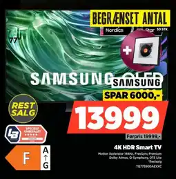Power SAMSUNG 4K HDR Smart TV tilbud