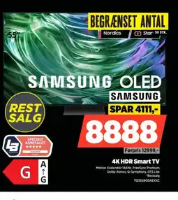 Power SAMSUNG 4K HDR Smart TV tilbud