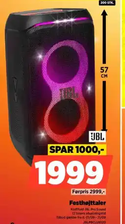Power JBL Festhøjttaler tilbud