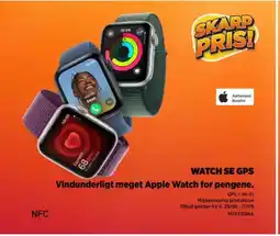 Power WATCH SE GPS Vindunderligt meget Apple Watch for pengene. tilbud