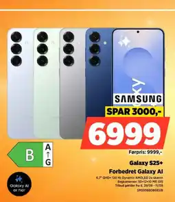 Power Galaxy S25+ Forbedret Galaxy Al tilbud