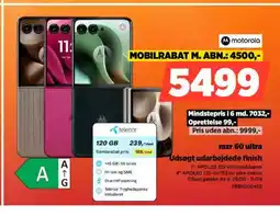 Power Razr 60 ultra udsøgt udarbejdede finish tilbud