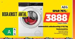 Power AEG Automatisk sæbedosering & Vaskemaskine tilbud