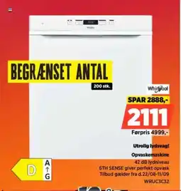 Power Utrolig lydsvag! Opvaskemaskine tilbud