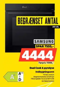 Power SAMSUNG Dual Cook & pyrolyse tilbud
