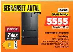 Power Point flot design & 7 års garanti french door tilbud
