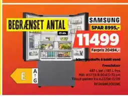 Power SAMSUNG Isterningskuffe & koldt vand Frenchdoor tilbud