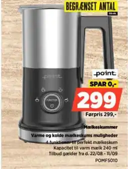 Power point Mælkeskummer Varme og kolde mælkeskums muligheder tilbud