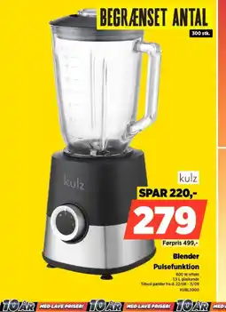 Power Blender Pulsefunktion tilbud